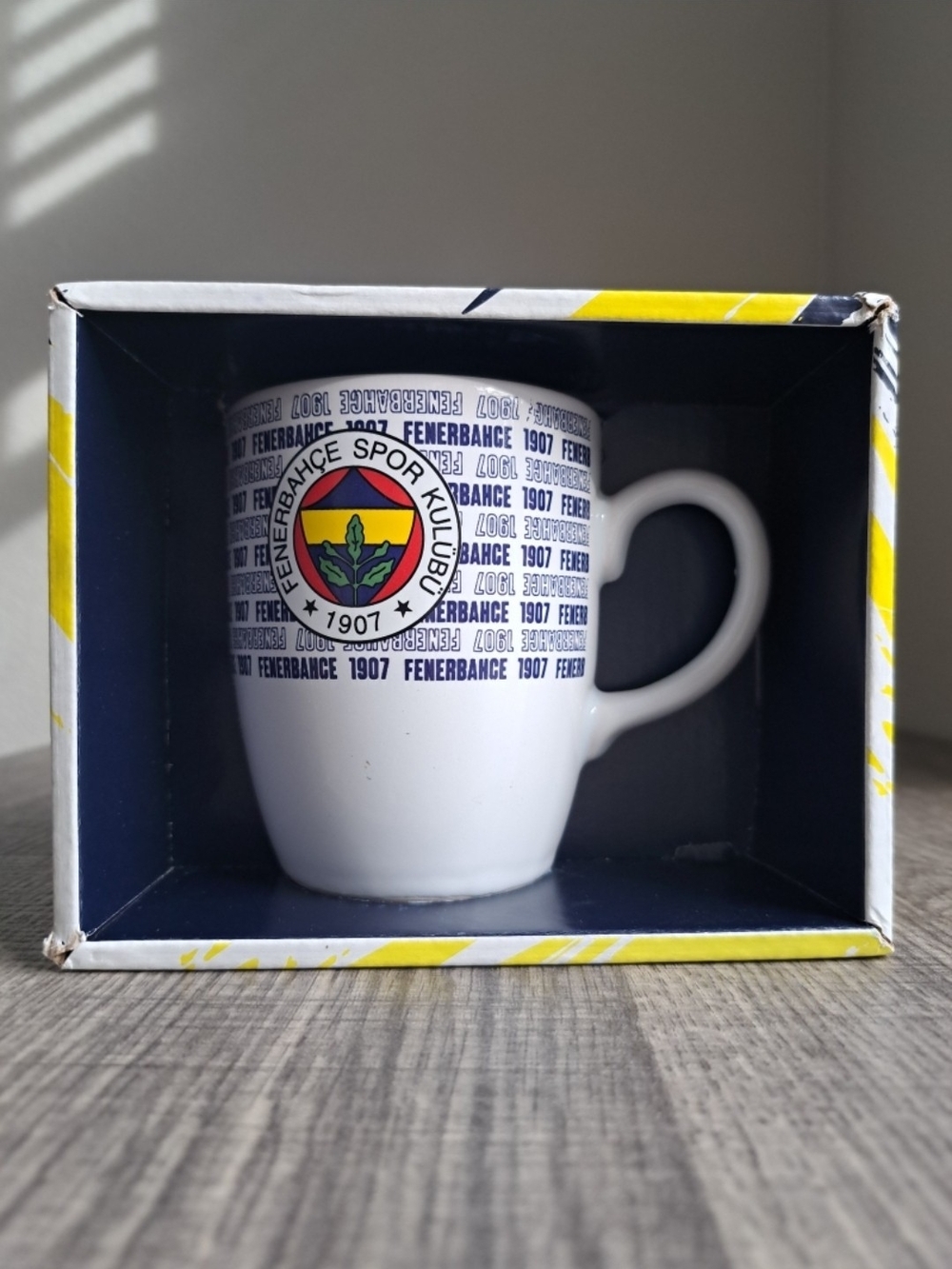 Fenerbahçe 1907 White Ceramic Mug